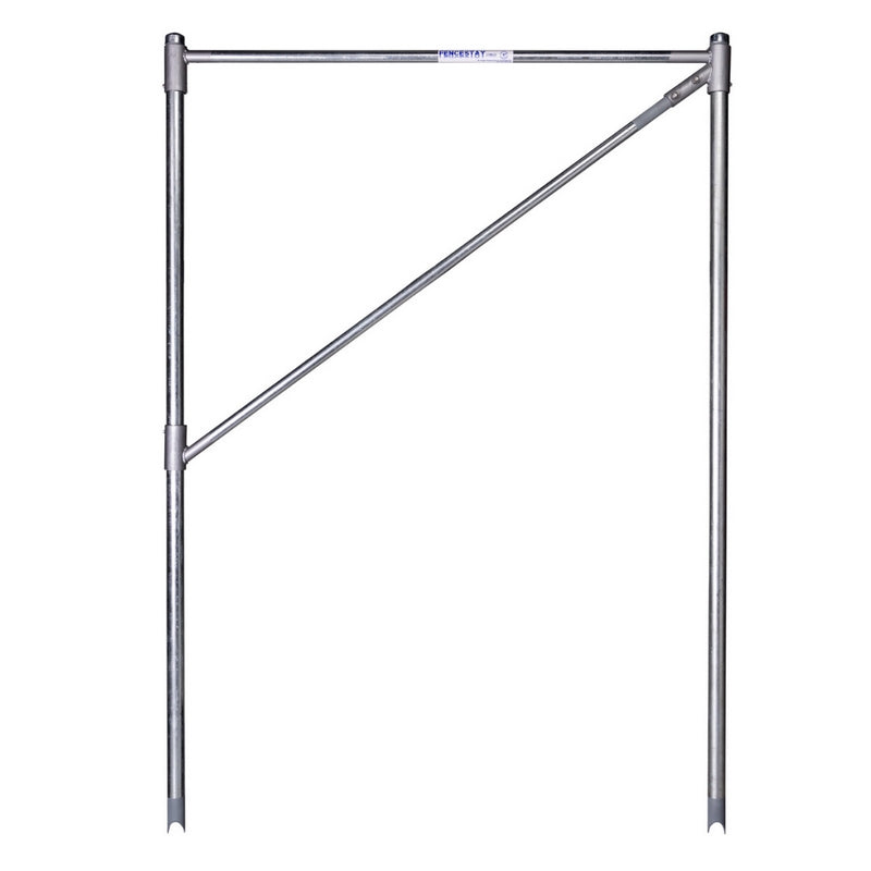 FS-1020 Standard End Assembly, Posts and Gate Hardware Kit