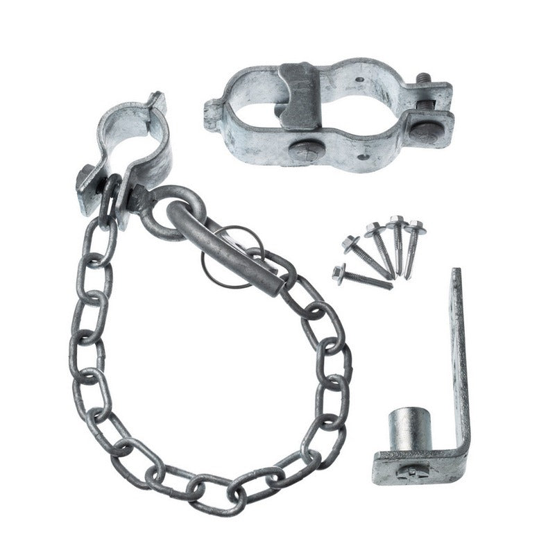 FS-1020 Standard End Assembly, Posts and Gate Hardware Kit