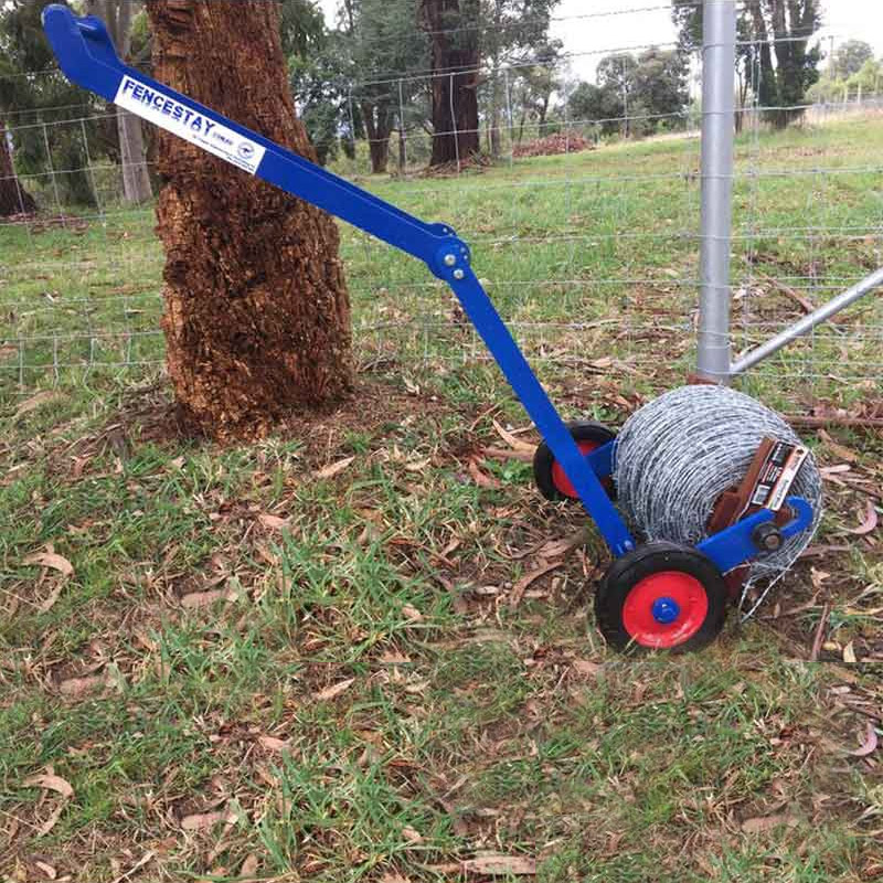 fs 4020 barbed wire trolley 320mm wheels image